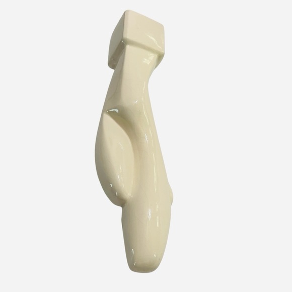 VTG Devotion statue, inspired by ancient Cycladic art Cream Couple Sculpture - Picture 10 of 14